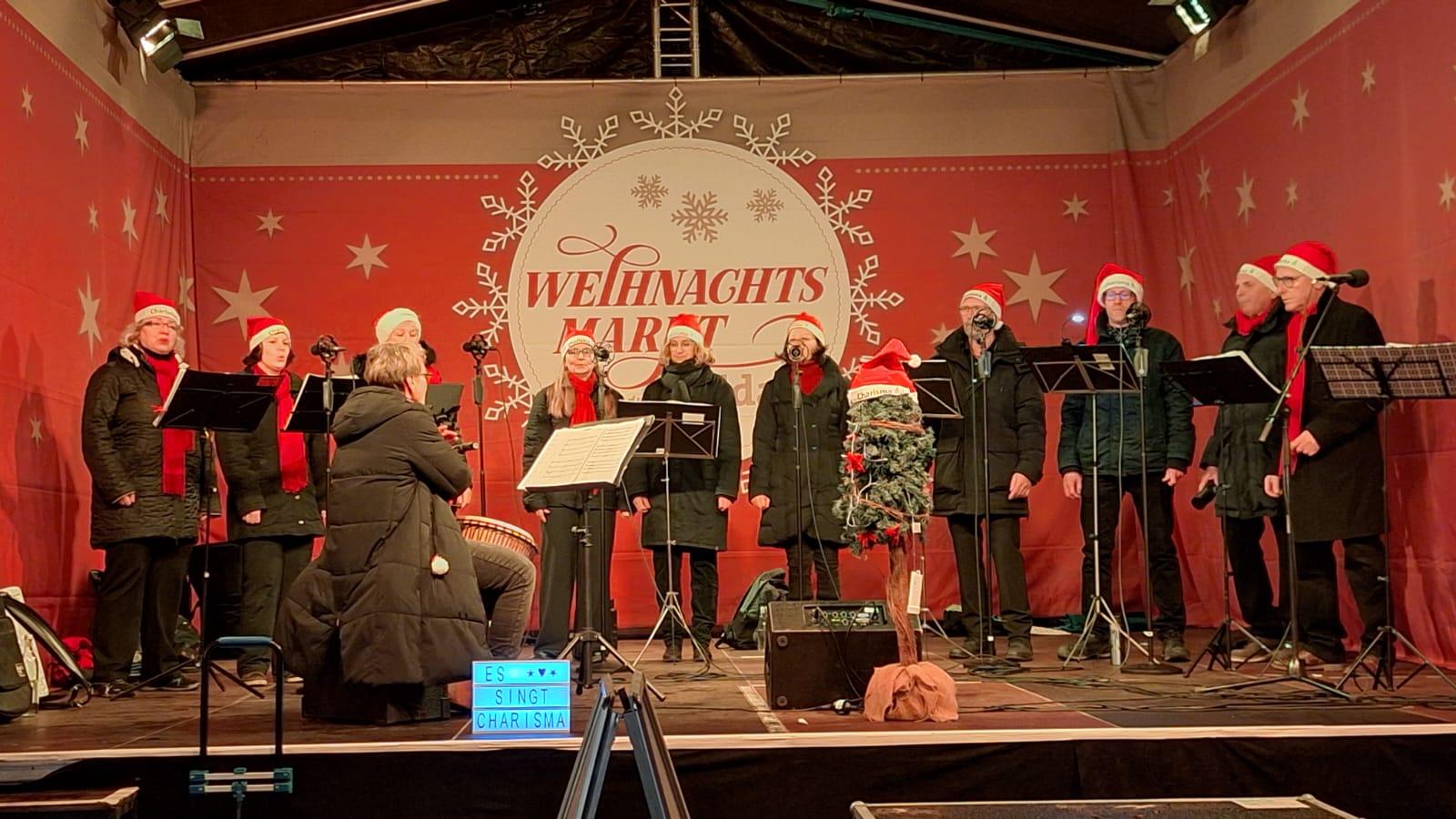 Charisma auf dem Weihnachtsmarkt in Fulda